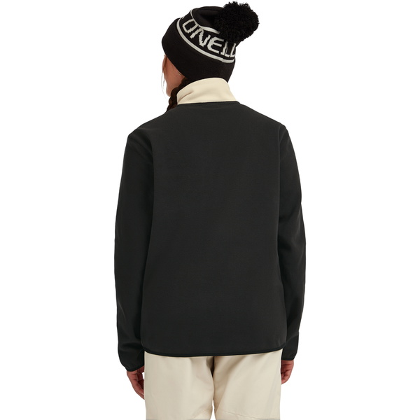2025 O'Neill Da Donna FWC'Cruz Triple Polartec Half Zip Fleece 1350080 - Black Out Colour Block